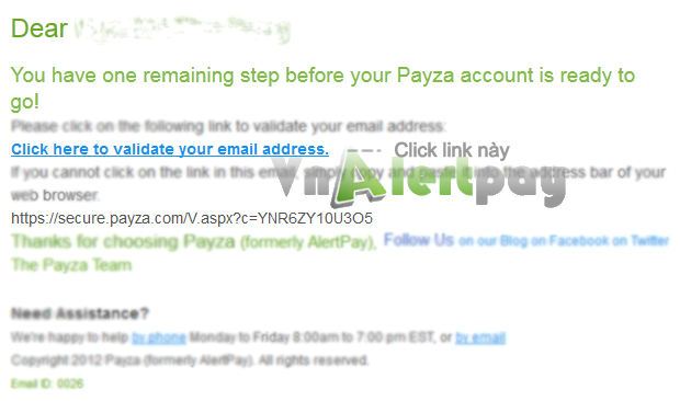 payza6 Hướng dẫn đăng ký và verified tài khoản Payza.com