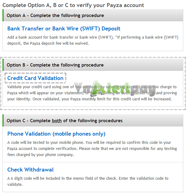 payza8 Hướng dẫn đăng ký và verified tài khoản Payza.com