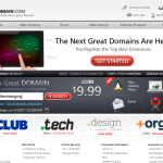 Domain.com giảm giá 40% tên miền – hosting
